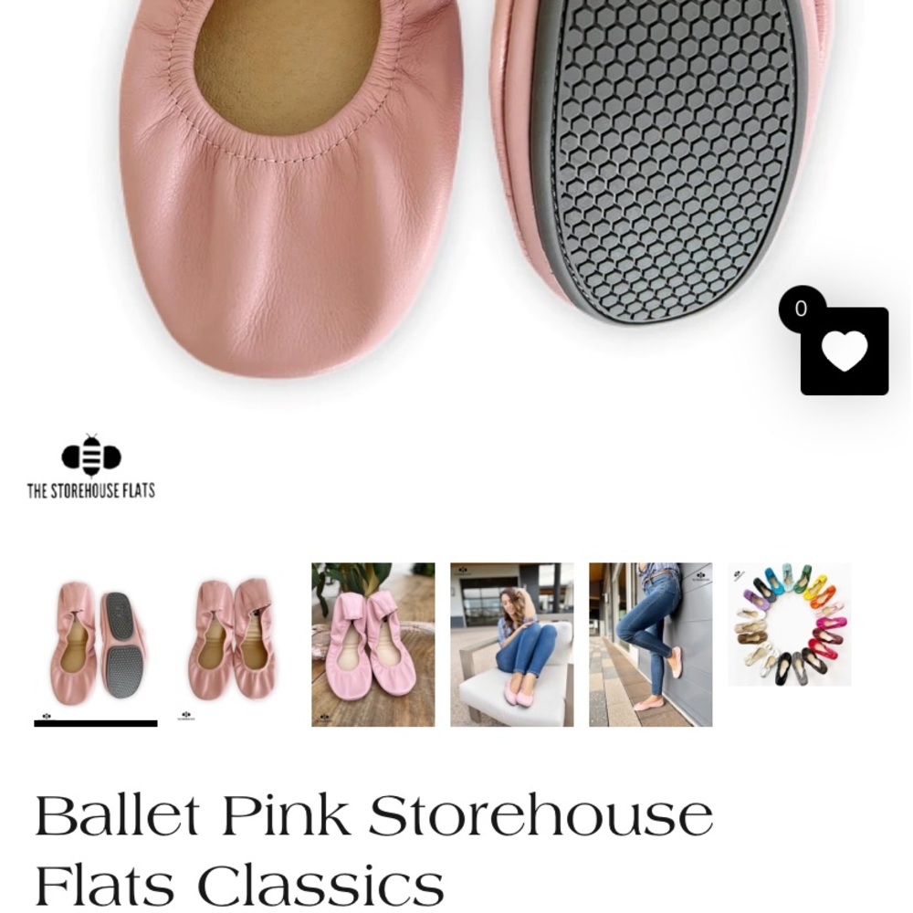 Pink Ballet Flats